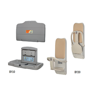 Ndërrues i Bebeve dhe Ndenjëse për Fëmijë me Montim në Mur